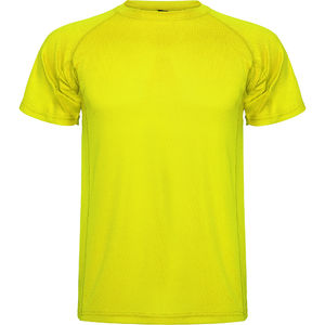 T-shirt personnalisé | Montecarlo Jaune fluo