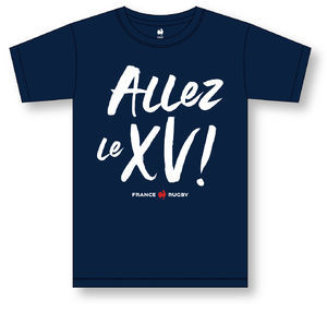 T-shirt Allez le XV coton bio publicitaire