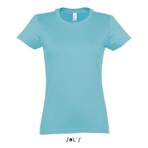 T-shirt publicitaire | Imperial F Bleu atoll