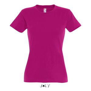 T-shirt publicitaire | Imperial F Fuchsia