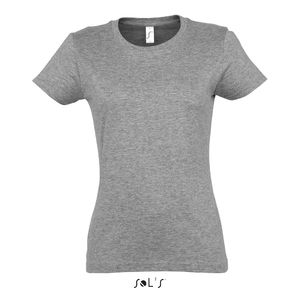 T-shirt publicitaire | Imperial F Gris chiné