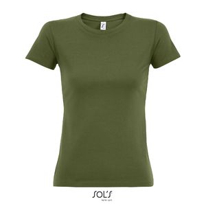 T-shirt publicitaire | Imperial F Kaki foncé