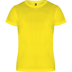 T-shirt personnalisable | Camimera Jaune fluo