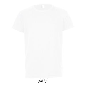 T-shirt de sport personnalisable | Sporty Kids Blanc