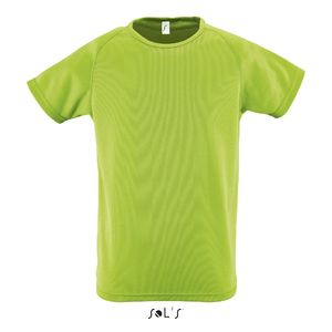 T-shirt de sport personnalisable | Sporty Kids Vert pomme