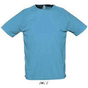 T-shirt de sport personnalisé | Sporty M Aqua