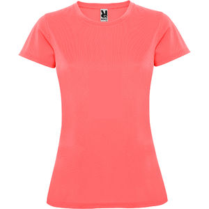 T-shirt publicitaire | Montecarlo F Corail fluo