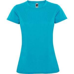 T-shirt publicitaire | Montecarlo F Turquoise