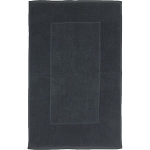 Tapis de bain doux publicitaire Anthracite