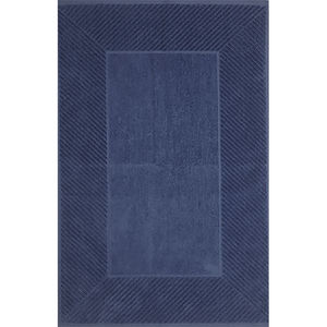 Tapis de bain doux publicitaire Denim Delave