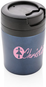 Tasse Coffee to go personnalisable Bleu