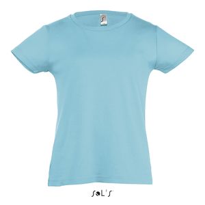 Tee-shirt personnalisable | Cherry Bleu atoll