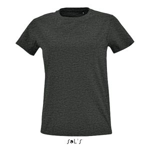 Tee-shirt personnalisée | Imperial Fit F Anthracite chiné