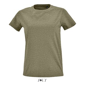 Tee-shirt personnalisée | Imperial Fit F Kaki chiné