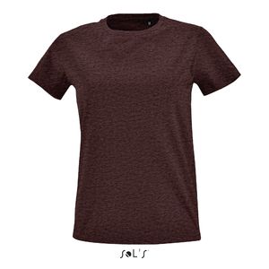 Tee-shirt personnalisée | Imperial Fit F Oxblood chiné