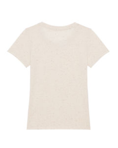 Tee-shirt personnalisée | Stella Expresser Ecru Neppy Mandarine