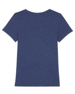 Tee-shirt personnalisée | Stella Expresser Heather snow mid blue