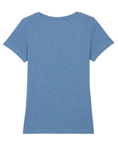 Tee-shirt personnalisée | Stella Expresser Mid Heather Blue