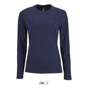 Tee-shirt publicitaire | Imperial LSL F French marine