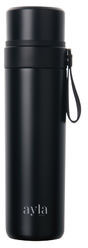 Thermos 750 ml double tasse Tono RCS entreprise Noir