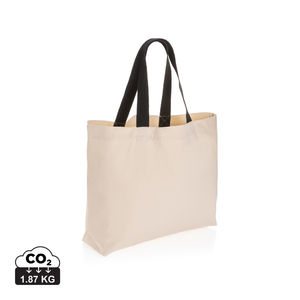 Grand tote bag Aware™ publicitaire Blanc cassé