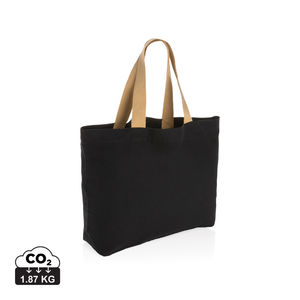 Grand tote bag Aware™ publicitaire Noir