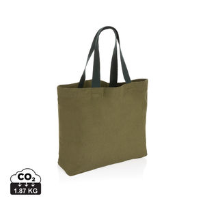 Grand tote bag Aware™ publicitaire Vert