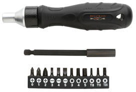 Tournevis à cliquet Gear X publicitaire Noir