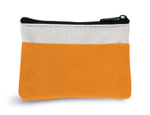 Trousse porte-clés personnalisée Orange