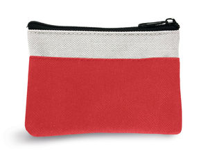 Trousse porte-clés personnalisée Rouge