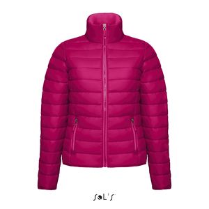 Doudoune publicitaire light femme | Ride Women Rose foncé