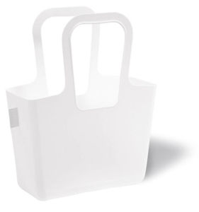 Cabas plastique publicitaires Blanc