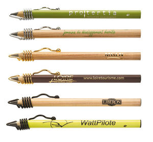 crayons publicitaires personnalisés clip