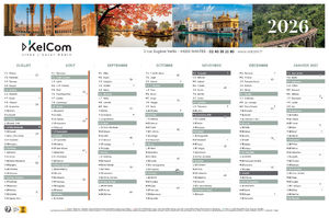 Calendrier personnalisé | Voyages 6